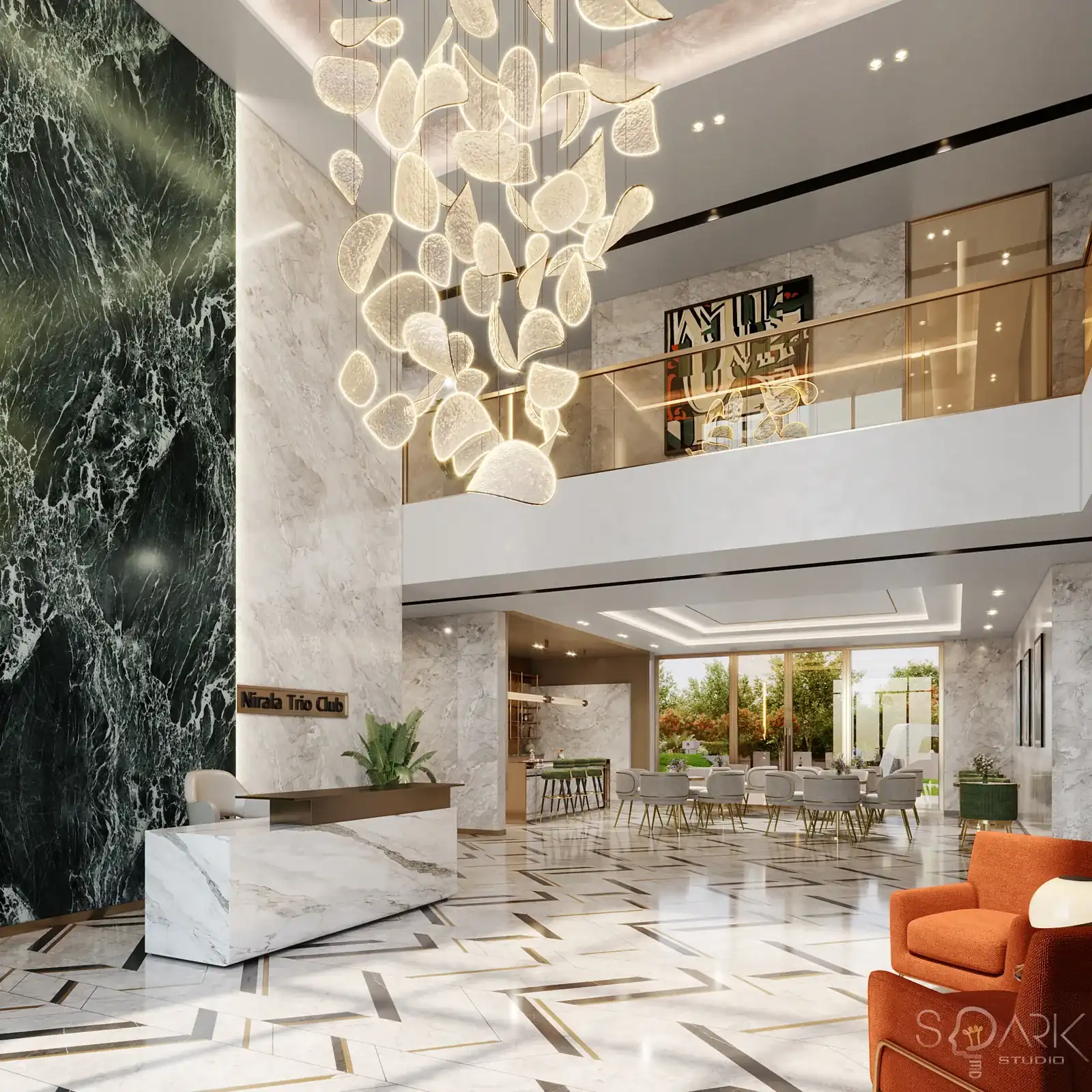 Nirala Trio Club lobby interior